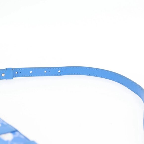 LOUIS VUITTON Monogram Clouds Soft Trunk Wallet Bag Blue M45432 LV Auth 135581A - Picture 8 of 16